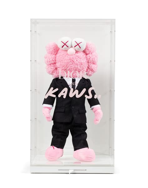 dior kaws pink sweatshirt|kaws dior figure.